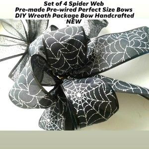BOWS Spider & Black Sheer Perfect Bow FINAL SALE ITEM
